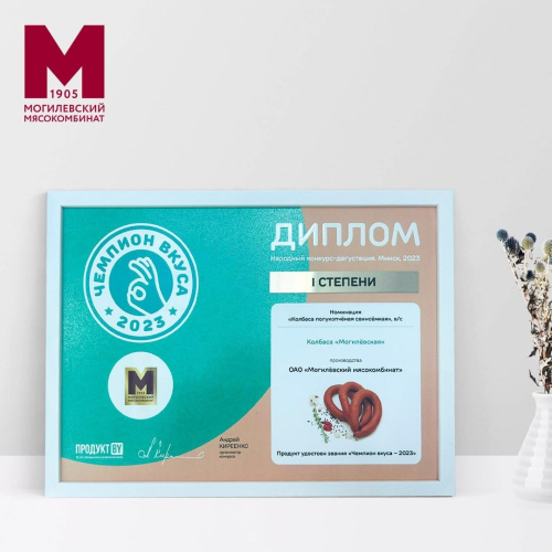 Диплом I степени