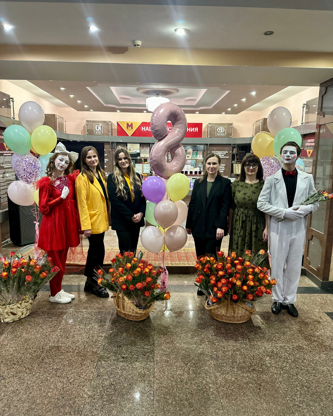 Праздничное утро на ОАО "Могилевский мясокомбинат"